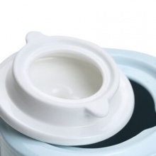 创意家居 沃斯琪陶瓷水壶茶具套装组合 蓝色三件套