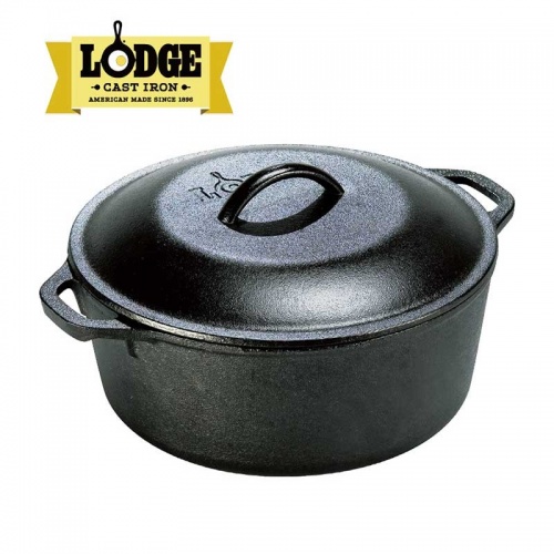 LODGE美国进口铸铁条纹煎锅L8DOL3