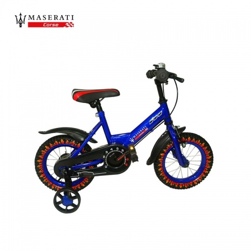 玛莎拉蒂儿童自行车——蓝魅风火轮系列